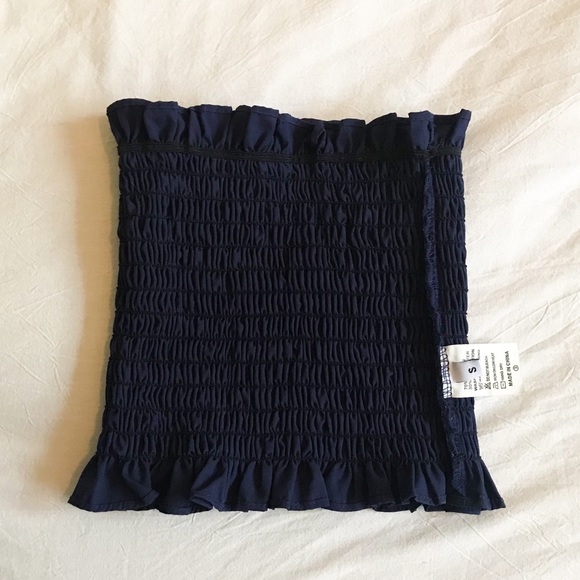 SMALL Cropped Tube Top - Picture 2 of 4